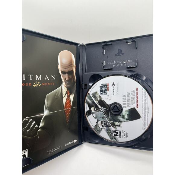 Hitman Blood Money PS2 CIB Sony PlayStation Complete - Tested - Picture 4 of 8